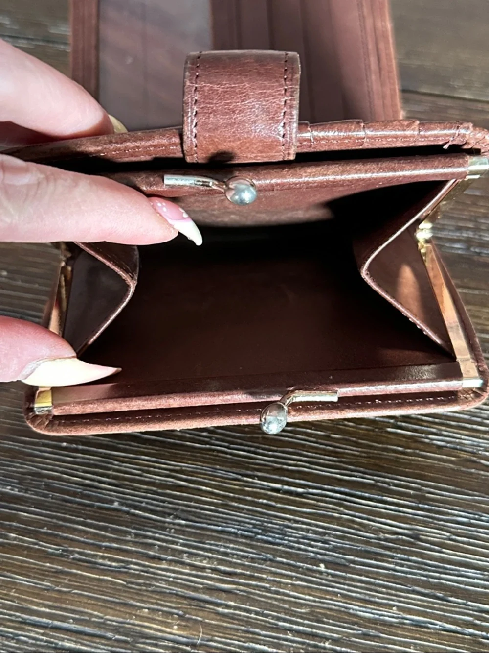 Coach Brown Leather Wallet